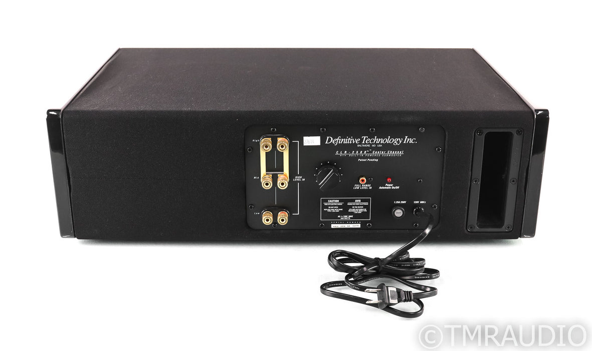 Definitive Technology CLR-2500 Center Channel Speaker; Black; CLR2500
