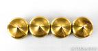 Mapleshade Threaded Low Heavyfeet Brass Isolation Feet; Set of 4