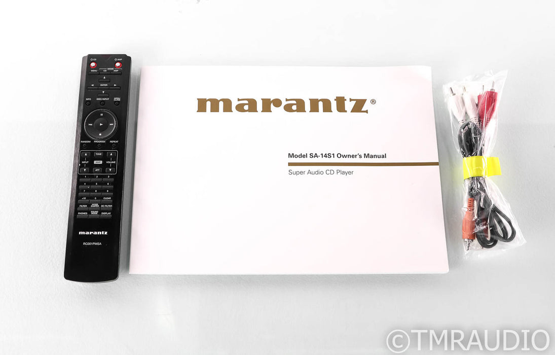 Marantz SA-14S1 SACD / CD Player / D/A Converter; SA14S1; Remote; Black