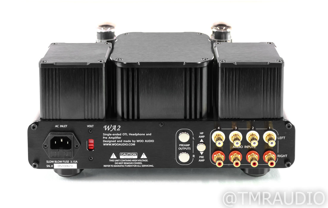 Woo Audio WA2 Stereo Tube Headphone Amplifier; WA-2