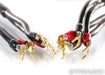 Transparent MusicWave Speaker Cables; 8ft Pair