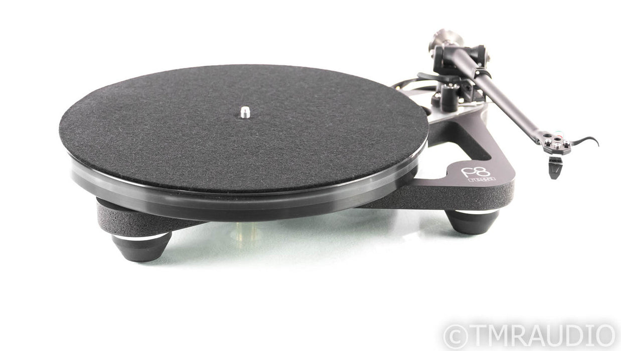 Rega Planar 8 Belt Drive Turntable; P8; Rega Apheta 3 MC Cartridge (Open Box)