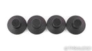 Finite Elemente Ceraball Isolation Feet; Black; Set of 4