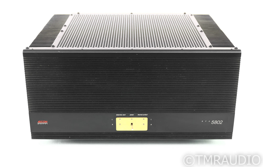 Adcom GFA-5802 Stereo Power Amplifier; GFA5802