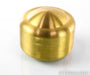 Mapleshade Thread-On Radiused Low Heavyfeet Brass Footers; Set of 4