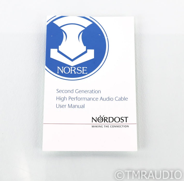 Nordost Norse 2 Heimdall 2 RCA Cables; 1.5m Pair Interconnects