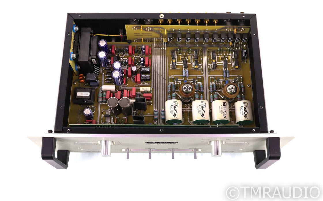 Audio Research LS16 MKII Stereo Tube Preamplifier; LS-16 Mark 2; Silver; Remote