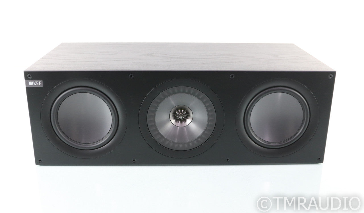 KEF Q600c センタースピーカー KEF Q600c Center Channel Speaker; Black Oak; Q-600C — The Music Room