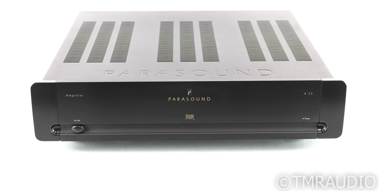 Parasound Halo A23 Stereo Power Amplifier; A-23; Black