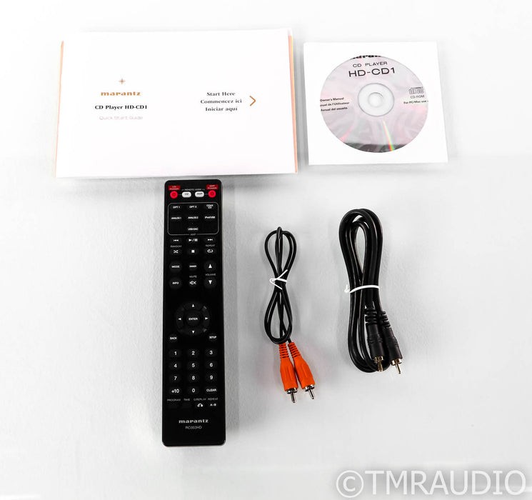Marantz HD-CD1 CD Player; HDCD1; Remote