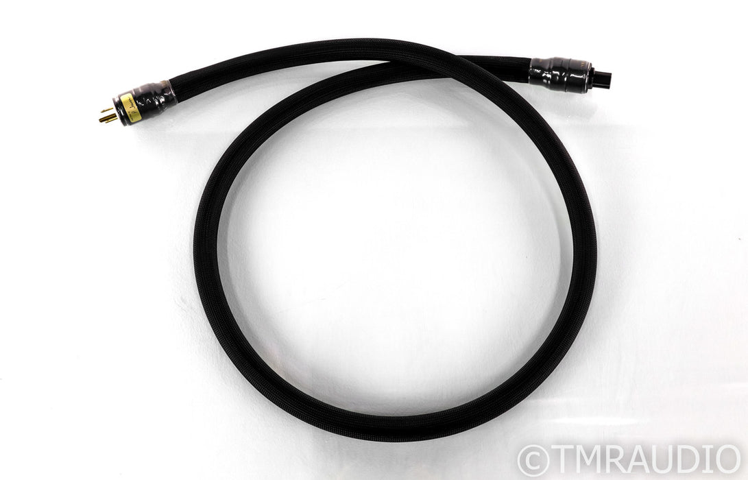 Shunyata Research Black Mamba CX Power Cable; 1.8m AC Cord