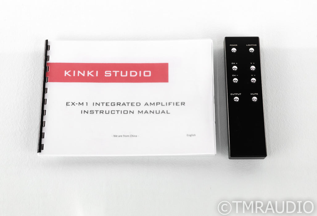 Kinki Studio EX-M1 Stereo Integrated Amplifier; Extreme Model M-1