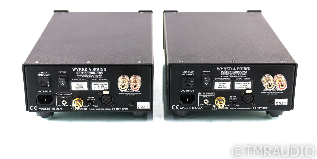 Wyred 4 Sound SX-1000 Ice Cube Mono Power Amplifier