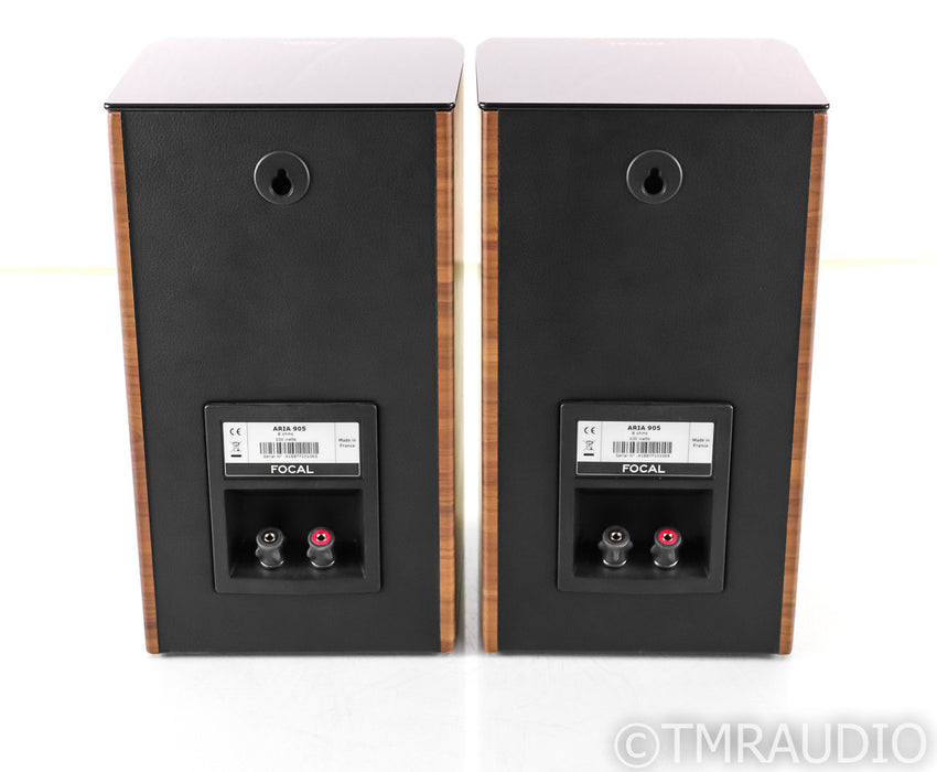 Focal Aria 905 Bookshelf Speakers; Walnut Pair