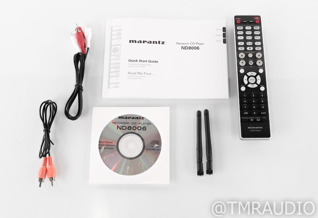 Marantz ND8006 CD Player / Network Streamer; ND-8006; D/A Converter; Remote
