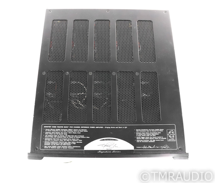Monster Power Signature MPA5150 5-Channel Power Amplifier; AS-IS (Broken Meters)
