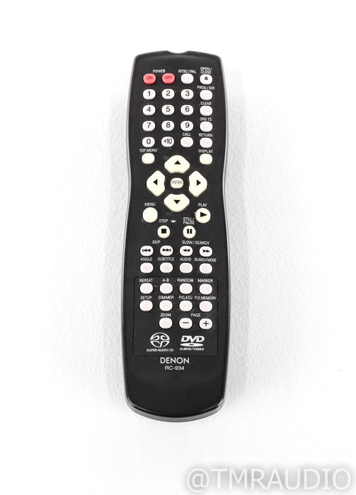 Denon DVD-2900 DVD / SACD / CD Player; DVD2900; Remote