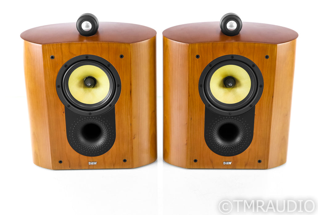 B&W Nautilus SCM1 Satellite Speakers; Cherrywood Pair; SCM-1