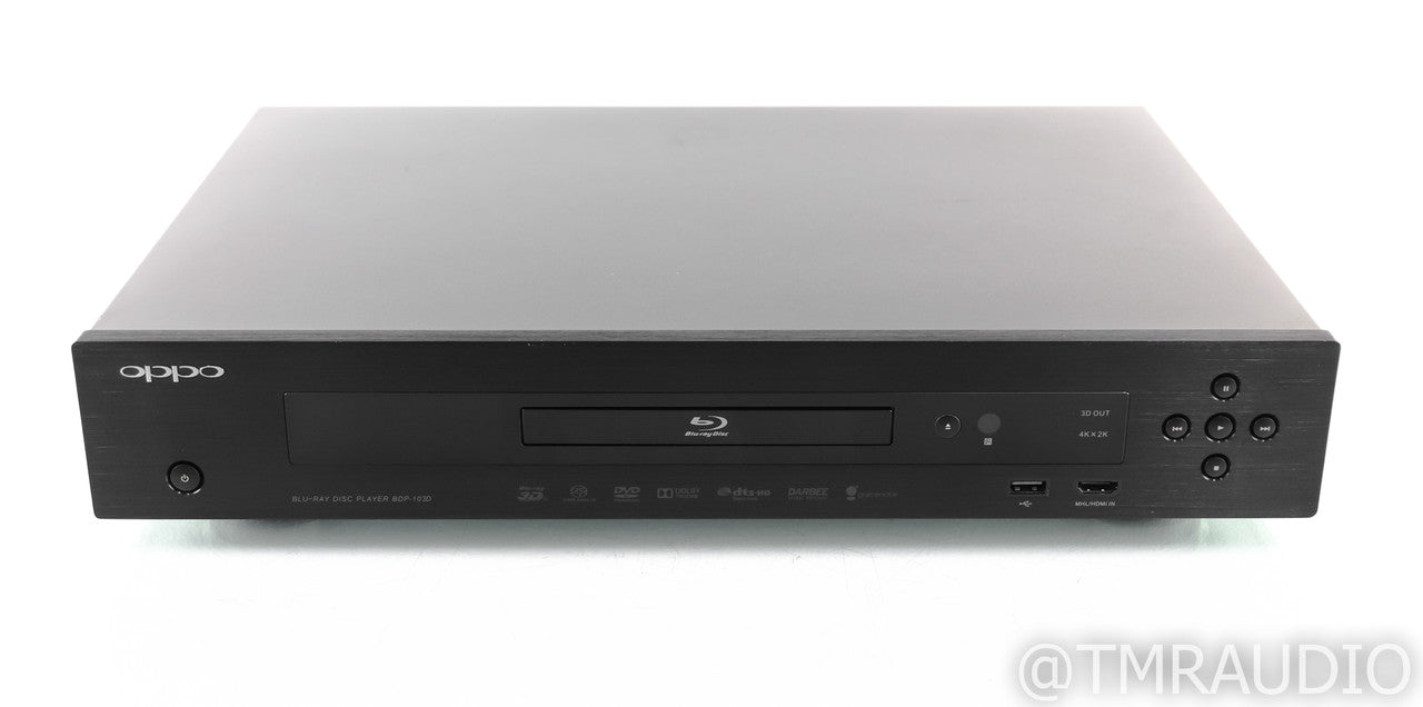 Oppo BDP-103D Universal Blu-Ray Player; BDP103D; Darbee Edition; Remote (1/2)