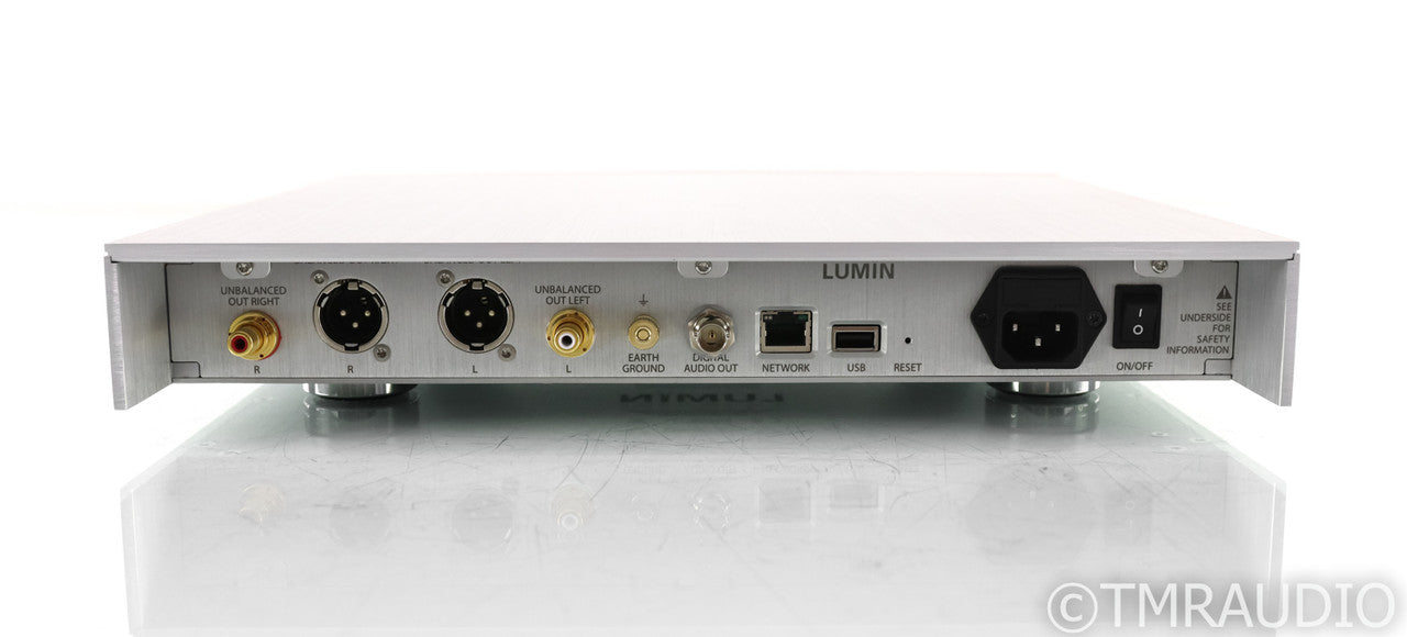 Lumin T2 Network Streamer; T-2; Silver; Roon Ready; AirPlay