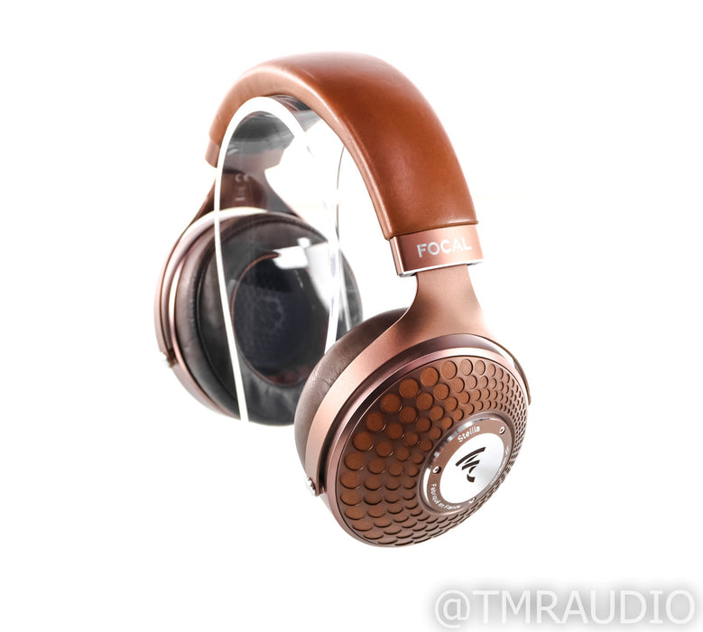 Focal Stellia Closed Back Headphones; Chocolat