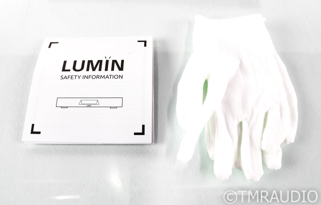 Lumin T2 Network Streamer; T-2; Silver; Roon Ready; AirPlay