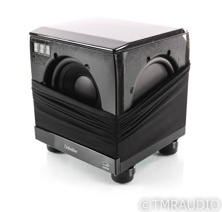 Definitive Technology SC 4000 Supercube 8" Powered Subwoofer; Gloss Black; SC4000