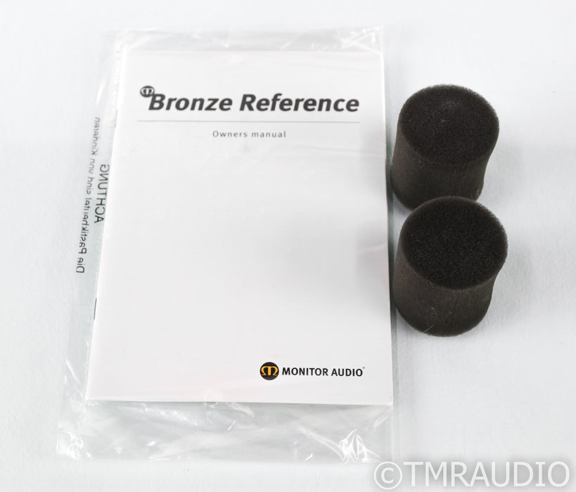 Monitor Audio Bronze BR-2 Bookshelf Speakers; Black Pair; BR2