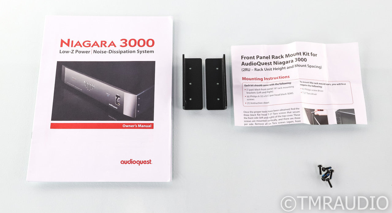 AudioQuest Niagara 3000 AC Power Line Conditioner; 15A
