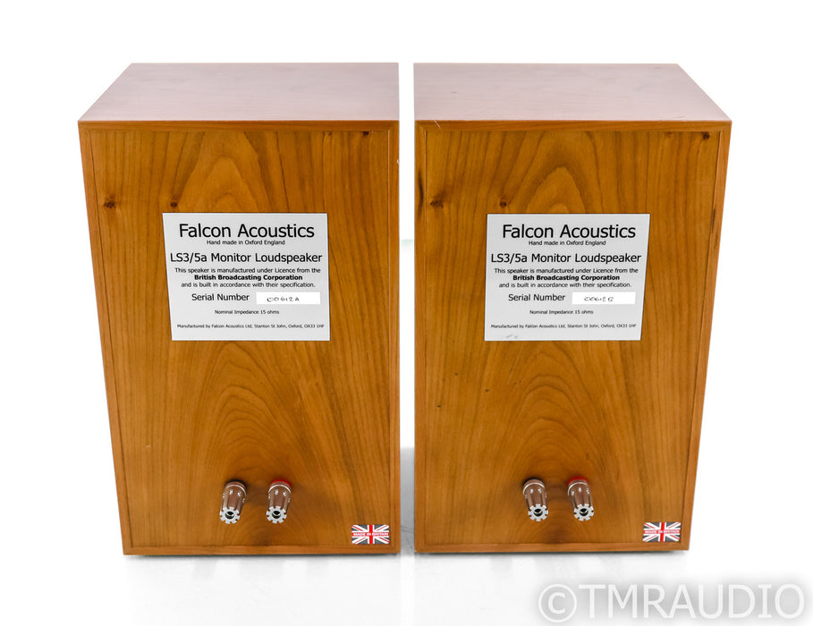 Falcon Acoustics LS3/5A Bookshelf Speakers; Cherry Pair; BBC LS-3 5A