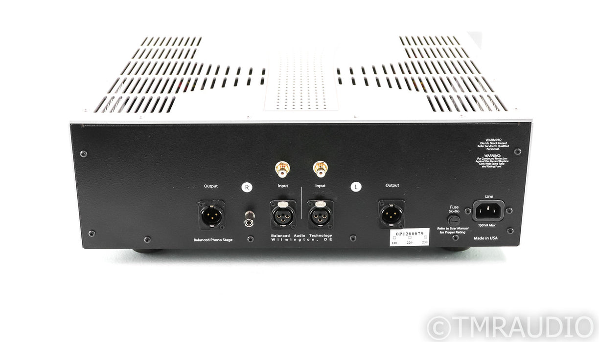 BAT VK-P12 MM / MC Tube Phono Preamplifier; Balanced Audio Technology