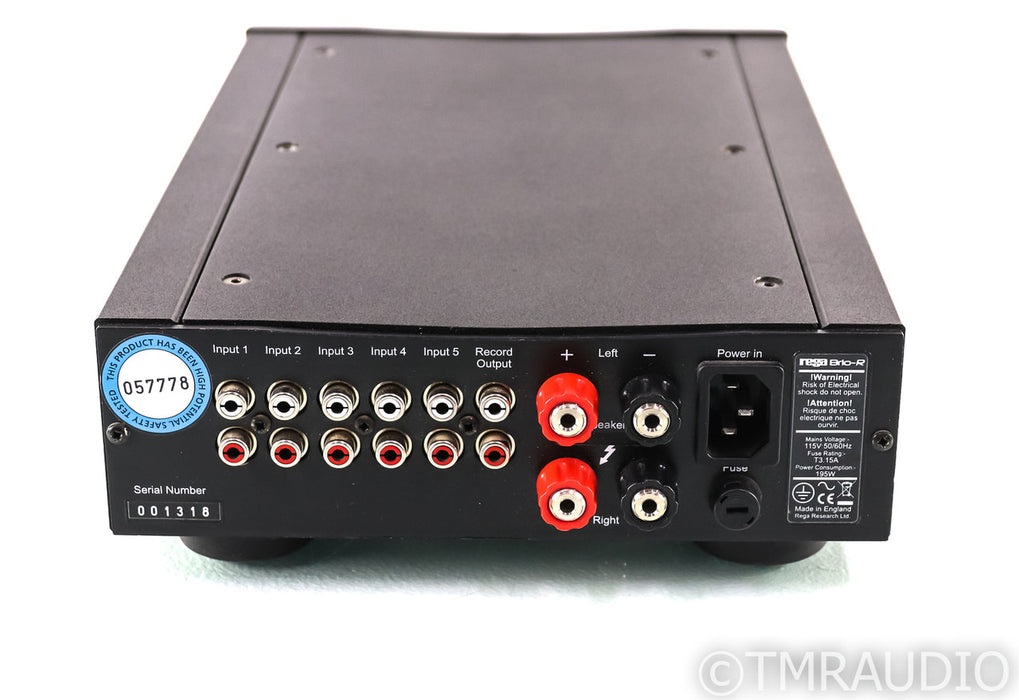 Rega Brio-R Stereo Integrated Amplifier; Remote