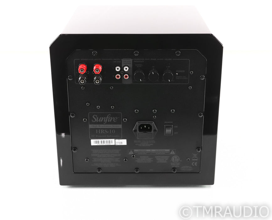 Sunfire HRS-10 10" Powered Subwoofer; HRS10