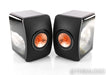 KEF LS50 Bookshelf Speakers; Black Pair; LS-50