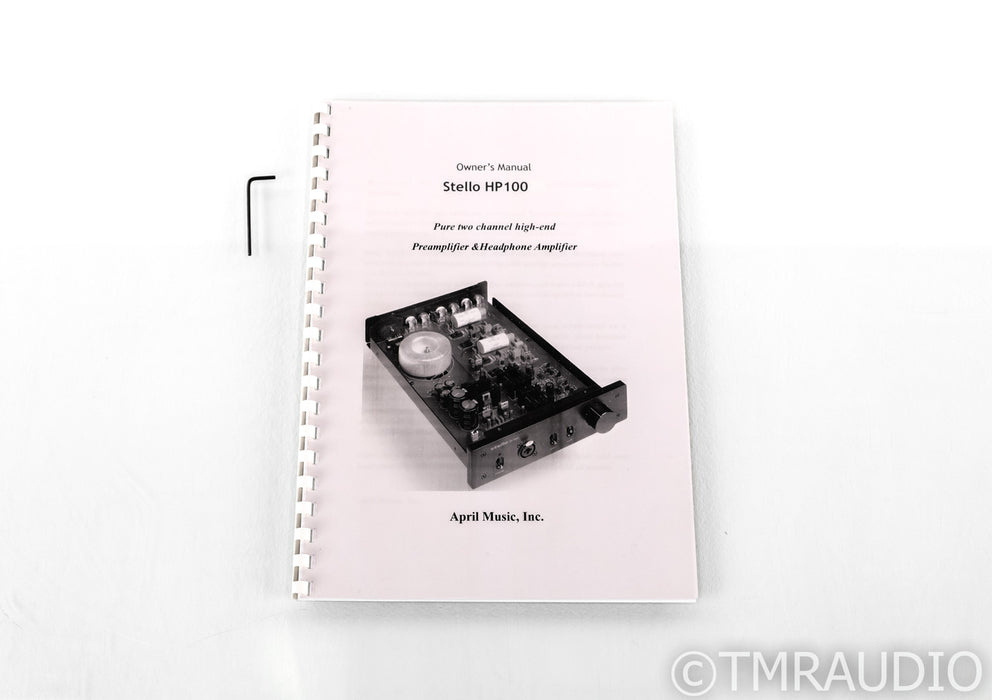 April Music Stello HP100 Headphone Amplifier; HP-100