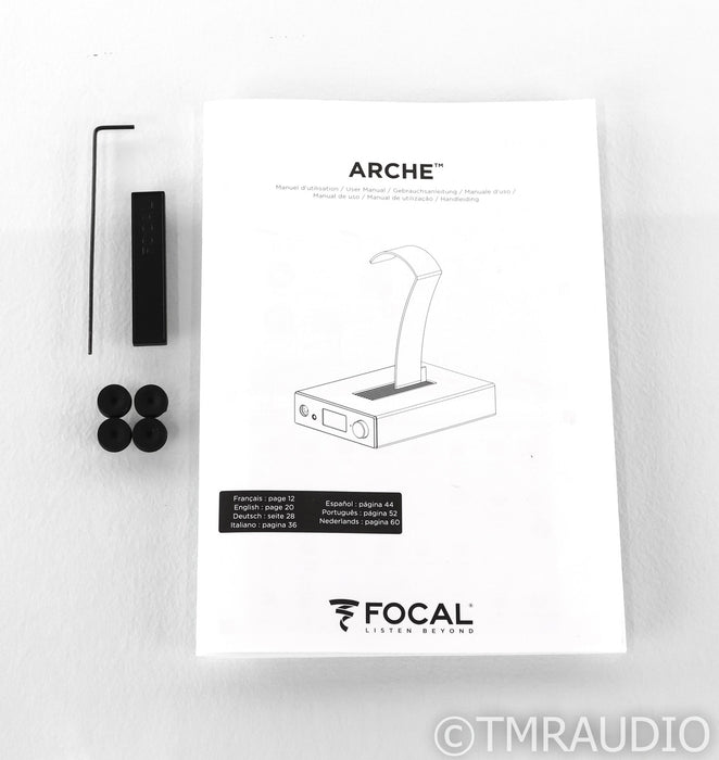 Focal Arche Headphone Amplifier / DAC; D/A Converter; Stand