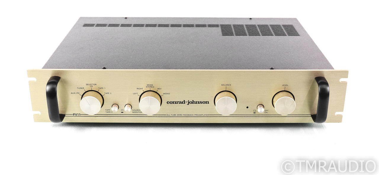 Conrad Johnson PV11L Stereo Tube Preamplifier: PV-11L; PV-11L