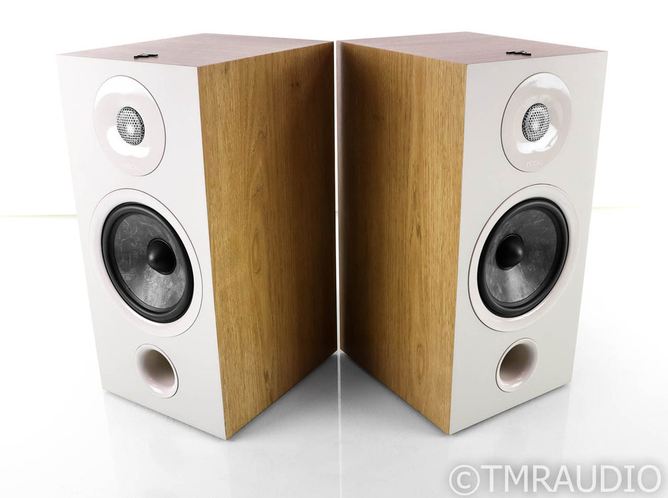 Focal Chora 806 Bookshelf Speakers; Light Wood Pair