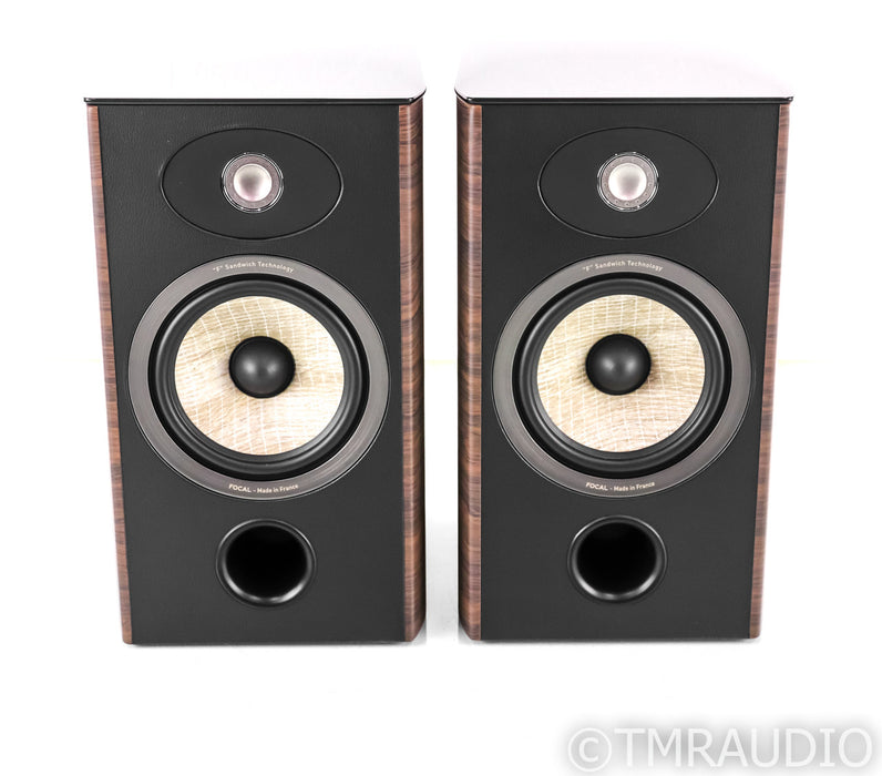 Focal Aria 906 Bookshelf Speakers; Noyer Pair