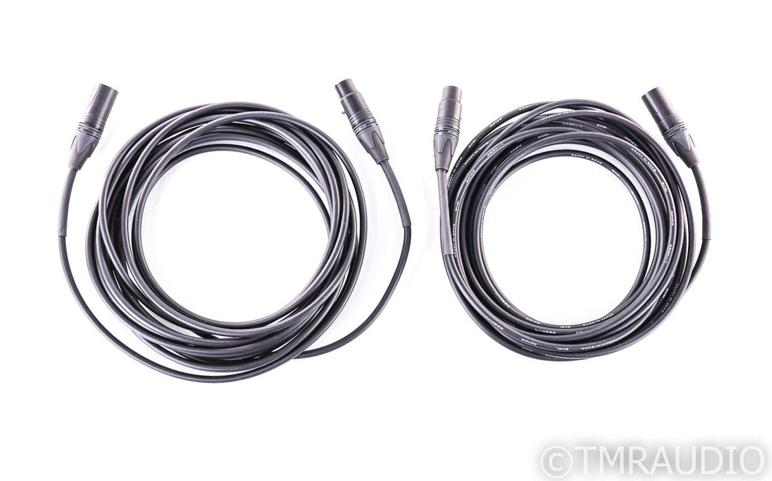 Benchmark Studio & Stage StarQuad XLR Cables; 25ft Pair Balanced Interconnects