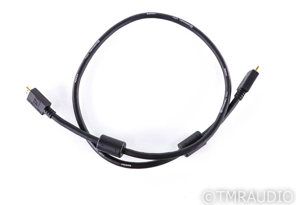 Kimber Kable HD19 HDMI Cable; Single 1m Digital Interconnect