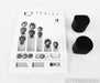 KEF iQ1 Bookshelf Speakers; Black Pair; iQ-1