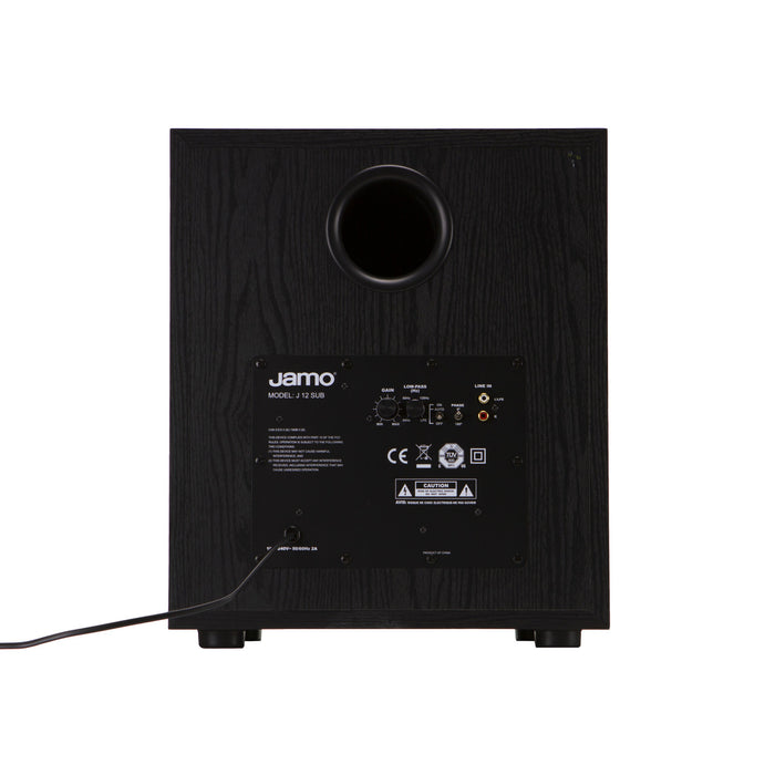 Jamo J 12 12" Powered Subwoofer; Black; J12 (New)