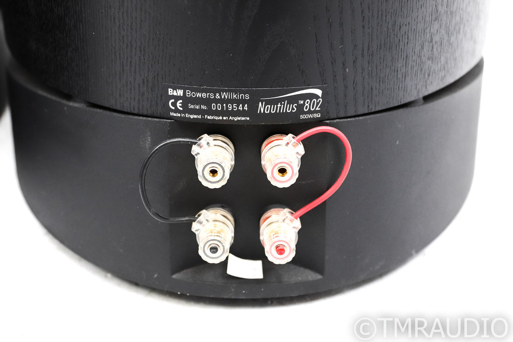 B&W Nautilus 802N Floorstanding Speakers