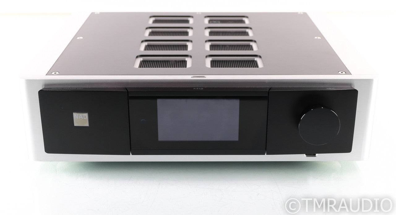 NAD Masters M12 Preamplifier / DAC; D/A Converter; M-12; Remote; BluOS Module