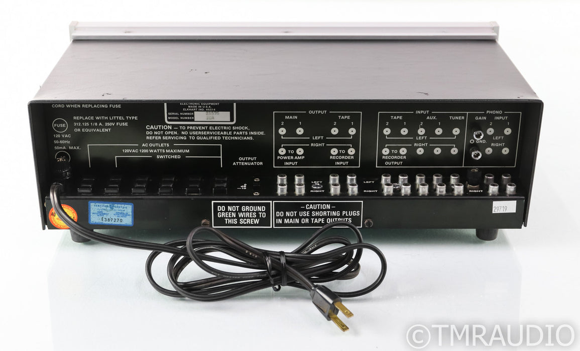 Crown IC 150A Vintage Stereo Preamplifier; 150-A; MM Phono
