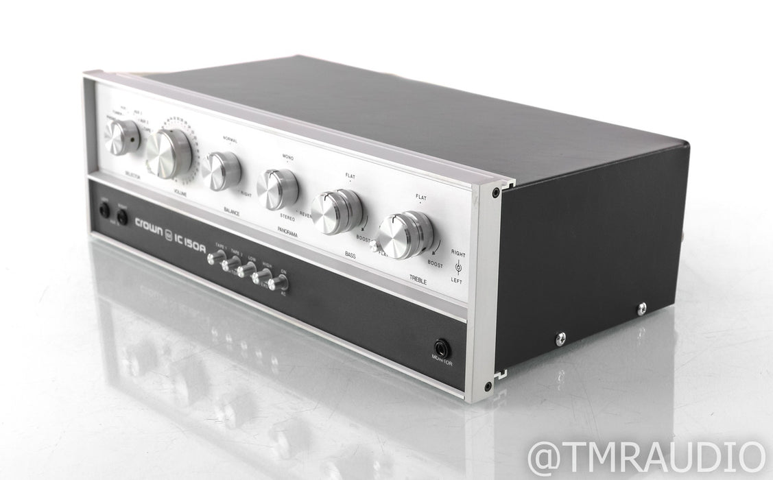 Crown IC-150A Vintage Stereo Preamplifier; IC 150A; MM Phono