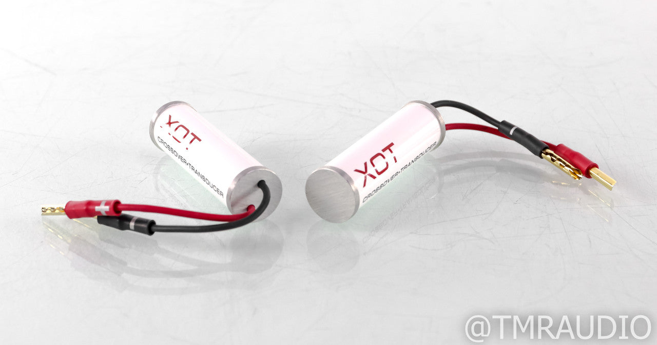 Synergistic Research XOT Crossover Transducer; Pair w/ Banana Plugs