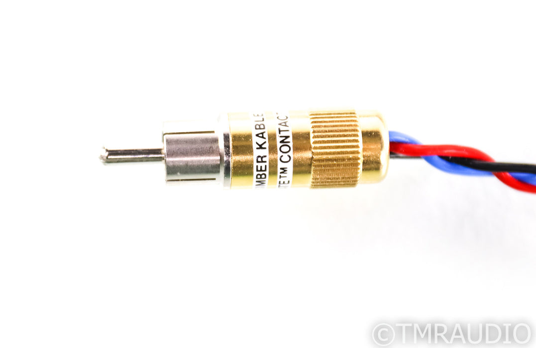 Kimber Kable PBJ RCA Cables; 2m Pair Interconnects; Ultraplate Standard