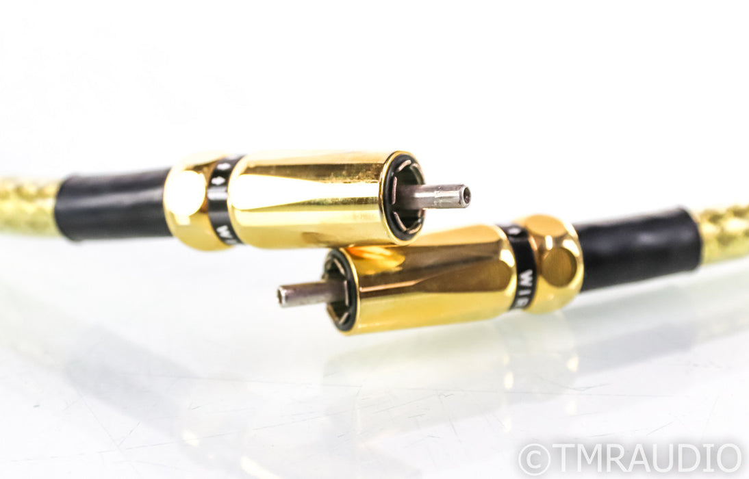 Wireworld Gold Starlight 5 RCA Digital Coaxial Cable; Single 1m Interconnect